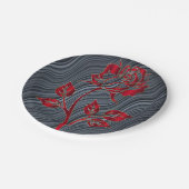 紙プレートフローラ ペーパープレート (アングル)