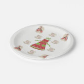 紙プレートブレックファーストコーヒー ペーパープレート (アングル)