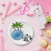 紙プレートプールマン ペーパープレート (パーティー)