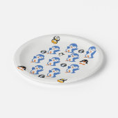 紙プレートペンギン ペーパープレート (アングル)