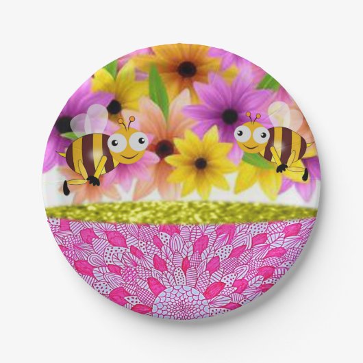 紙プレートマザーズデイ ペーパープレート (正面)