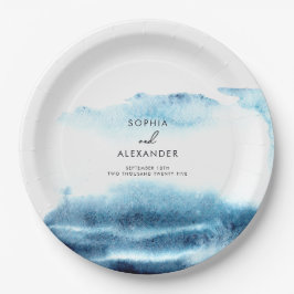 紙プレートモダンの結婚a. ペーパープレート