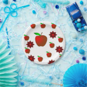 紙プレートリンゴ ペーパープレート (パーティー)