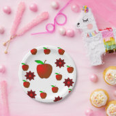 紙プレートリンゴ ペーパープレート (パーティー)