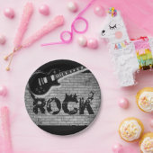 紙プレートロックミュージック ペーパープレート (パーティー)