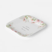 紙プレートワイルドフラワー結婚ズ ペーパープレート (傾斜あり)