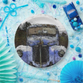 紙プレートヴィンテージトラック ペーパープレート (パーティー)