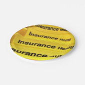 紙プレート保険代理店 ペーパープレート (アングル)