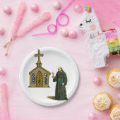 紙プレート司祭 ペーパープレート (パーティー)