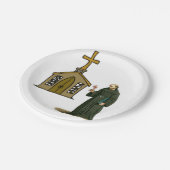 紙プレート司祭 ペーパープレート (アングル)
