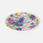 紙プレート威厳がある, 5誕生日 ペーパープレート (アングル)