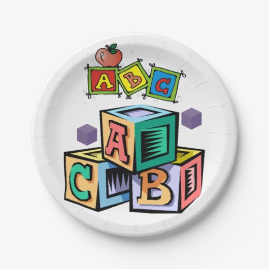 紙プレート子 ペーパープレート (正面)