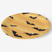 紙プレート小さなブーブハロウィーンのためのベビーシャワー。 ペーパープレート (アングル)