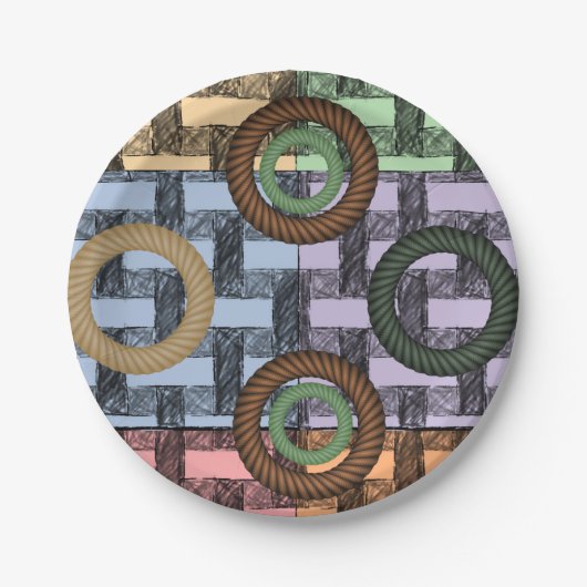 紙プレート循環 ペーパープレート (正面)