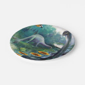 紙プレート恐竜 ペーパープレート (アングル)