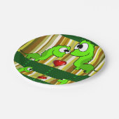 紙プレート恐竜 ペーパープレート (アングル)