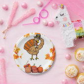 紙プレート感謝祭 ペーパープレート (パーティー)