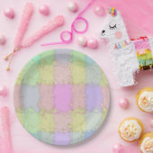 紙プレート数々のカラーパステルプライド ペーパープレート (パーティー)