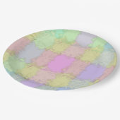 紙プレート数々のカラーパステルプライド ペーパープレート (アングル)