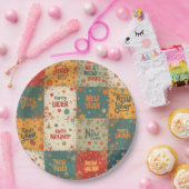 紙プレート新年パーティー ペーパープレート (パーティー)