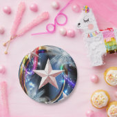 紙プレート星 ペーパープレート (パーティー)