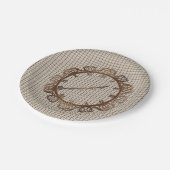 紙プレート時計 ペーパープレート (アングル)