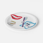 紙プレート歯医者 ペーパープレート (アングル)