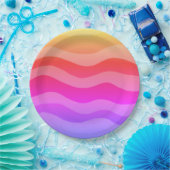 紙プレート波 ペーパープレート (パーティー)