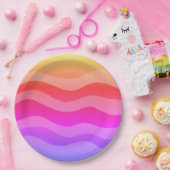 紙プレート波 ペーパープレート (パーティー)