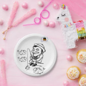 紙プレート漁師 ペーパープレート (パーティー)