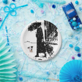 紙プレート犬 ペーパープレート (パーティー)