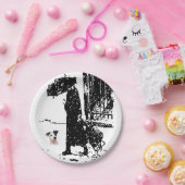 紙プレート犬 ペーパープレート (パーティー)