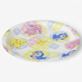 紙プレート玩具動物ジンガム ペーパープレート (アングル)