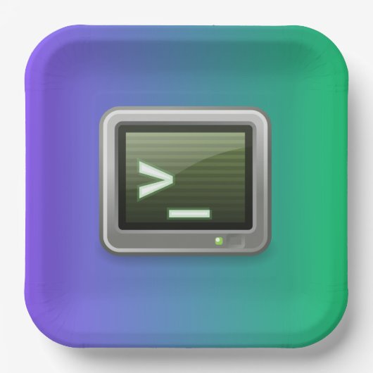 紙プレート端子 ペーパープレート (正面)