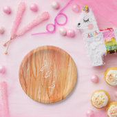 紙プレート結婚の生花 ペーパープレート (パーティー)