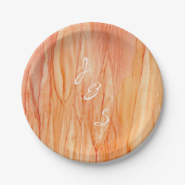 紙プレート結婚の生花 ペーパープレート