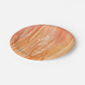 紙プレート結婚の生花 ペーパープレート (アングル)