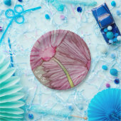 紙プレート結婚ズターコイズとラベンダー ペーパープレート (パーティー)