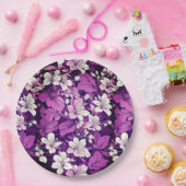 紙プレート結婚フローラ/シャワー ペーパープレート (パーティー)