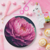 紙プレート結婚フローラ/シャワー ペーパープレート (パーティー)