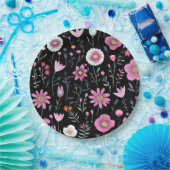 紙プレート結婚フローラ/シャワー ペーパープレート (パーティー)