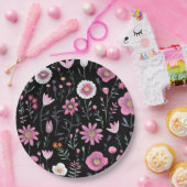 紙プレート結婚フローラ/シャワー ペーパープレート (パーティー)