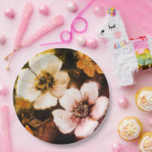 紙プレート結婚フローラ/シャワー ペーパープレート (パーティー)