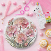 紙プレート結婚フローラ/シャワー ペーパープレート (パーティー)