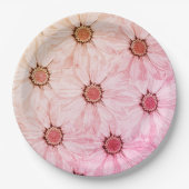 紙プレート結婚フローラ/シャワー ペーパープレート (正面)