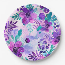 紙プレート結婚フローラ/シャワー