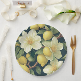 紙プレート結婚フローラ/シャワー ペーパープレート