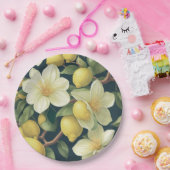 紙プレート結婚フローラ/シャワー ペーパープレート (パーティー)