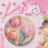 紙プレート結婚フローラ/シャワー ペーパープレート (パーティー)