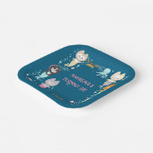 紙プレート航海のをテーマにした誕生日パーティー。 ペーパープレート (傾斜あり)